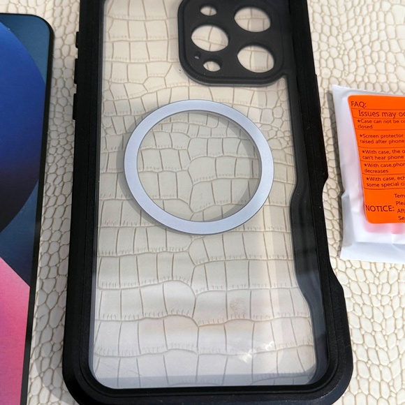 New Waterproof 360 Built In Screen Protectors Front/Back Case iPhone 16 ProMax - Picture 5 of 9